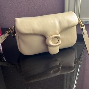 Coach Pillow Tabby Ivory small